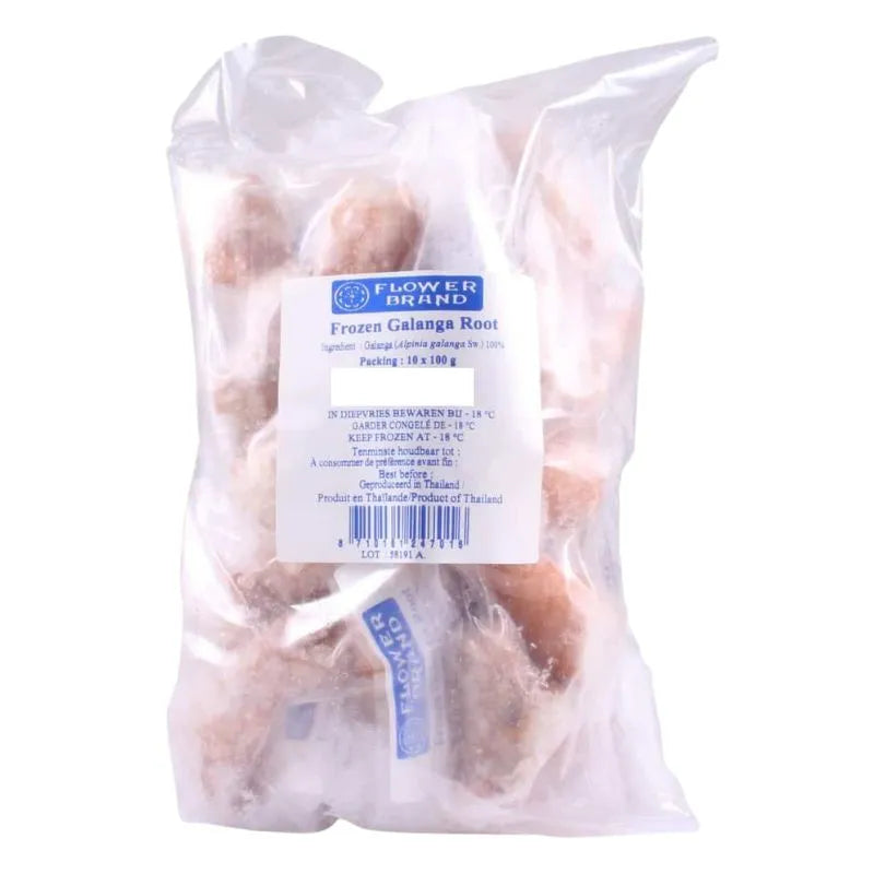 Flower Brand Củ Riềng / Frozen Galangal - 100g