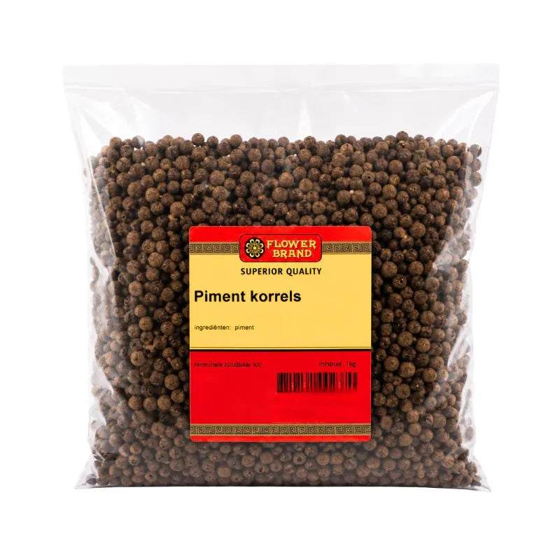 Flower Brand Piment Korrels Heel / Allspice Whole - 1kg-Global Food Hub