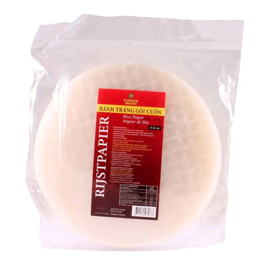 Flower Brand Rice paper / Rijstpapier - 22 cm (500 grams)