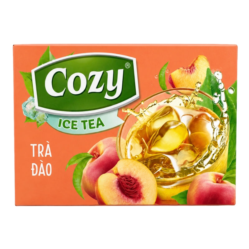 COZY Peach Iced Tea/ Tra Dao 16x15g