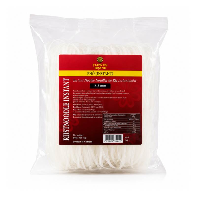 Flower Brand Pho Rice Noodles 70g