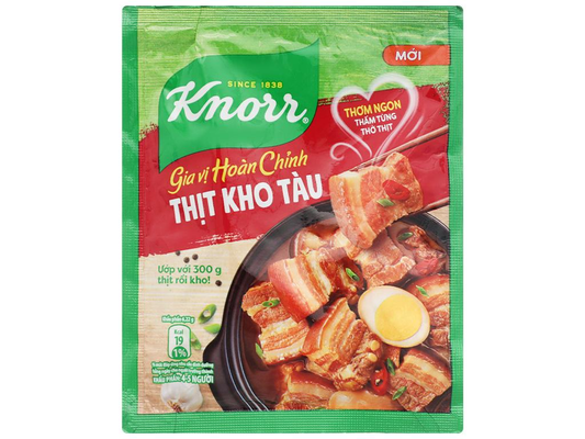 KNORR Seasoning For Braised Pork 28g / Thit Kho Tau 28g (BBD 12/2024)