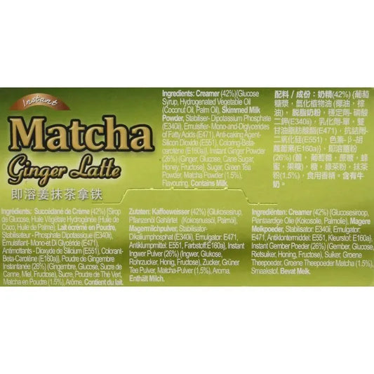 Gold Kili Instant Matcha Latte with Ginger - 250g (10x25g)-Global Food Hub