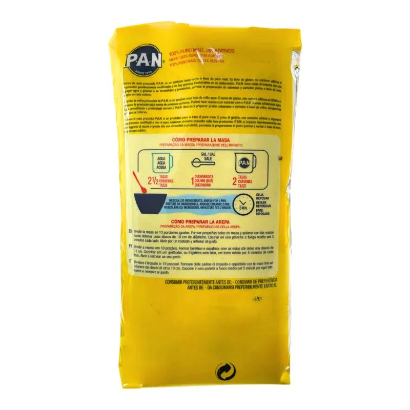 HARINA PAN Mais (Maize) Flour White - 1Kg-Global Food Hub