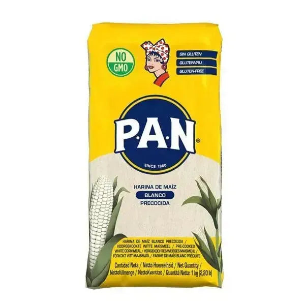 HARINA PAN Mais (Maize) Flour White - 1Kg-Global Food Hub