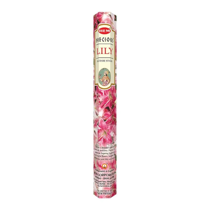 HEM Incense Precious Lilly - 20 Sticks-Global Food Hub