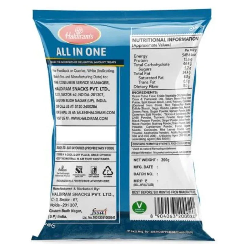 Haldiram's - All in one Mix 200g-Global Food Hub