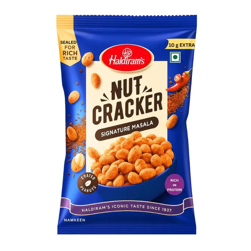 Haldiram's - Nut Cracker 210g (Export Quality)-Global Food Hub