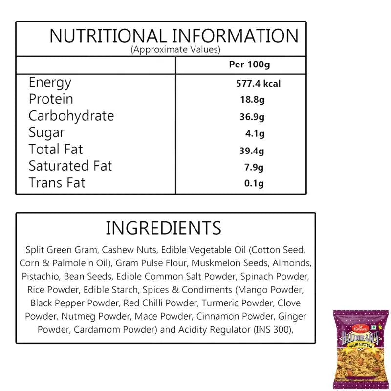 Haldiram's - Shahi Mixture 200g-Global Food Hub