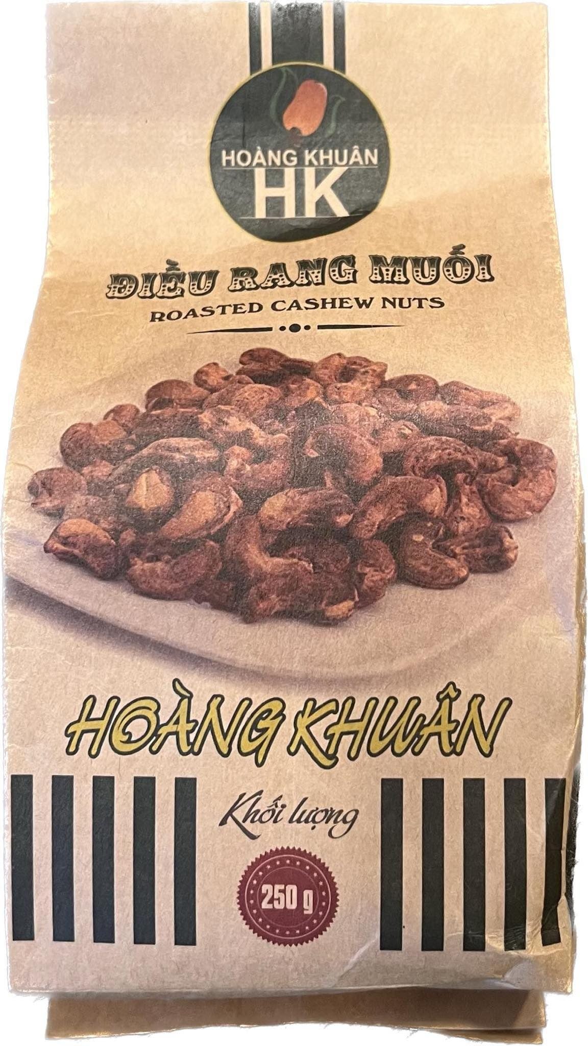 Roasted Cashew Nut With Salt / Hat Dieu Rang Muoi 250g