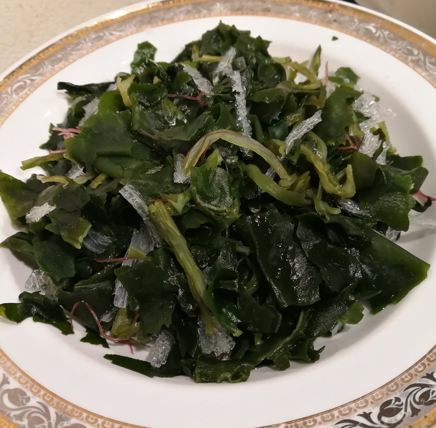 HS - Seaweed Salad 20g/Rong Bien Hon Hop Dung Tron Goi 20g