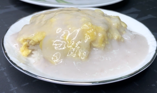 Glut. Rice Durian Coconut / Chè Nếp Sầu Riêng Nước Cốt Dừa 200g