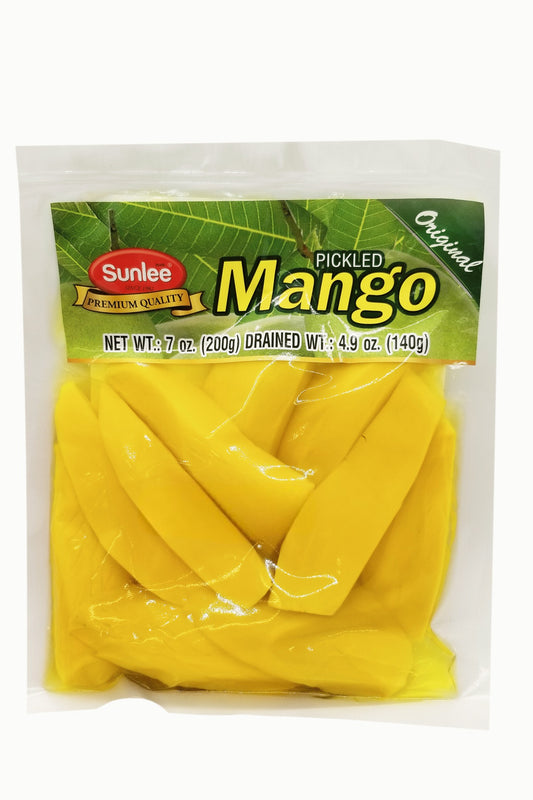 Pickled Mango Sliced Vacuum / Xoai Tuoi Ngam Chua Ngot 200g