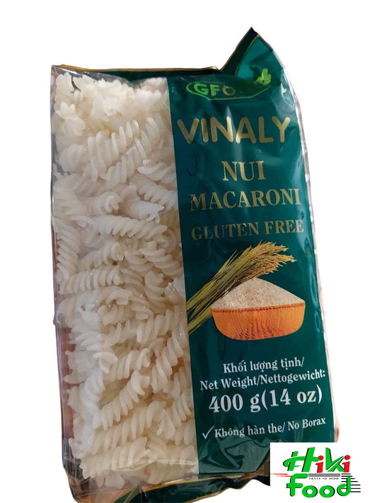 VINALY Rice Macaroni Quick Cooking / Nui Gao Nau Nhanh Dang Xoan 400g