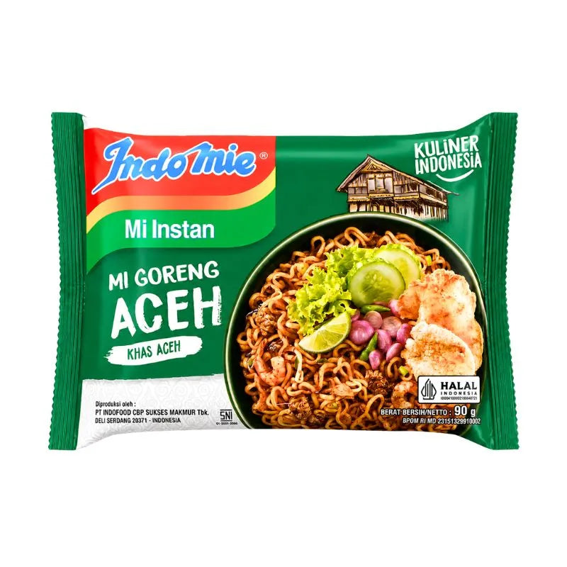 Indomie Instant Noodle Mi Goreng Aceh - 90g-Global Food Hub