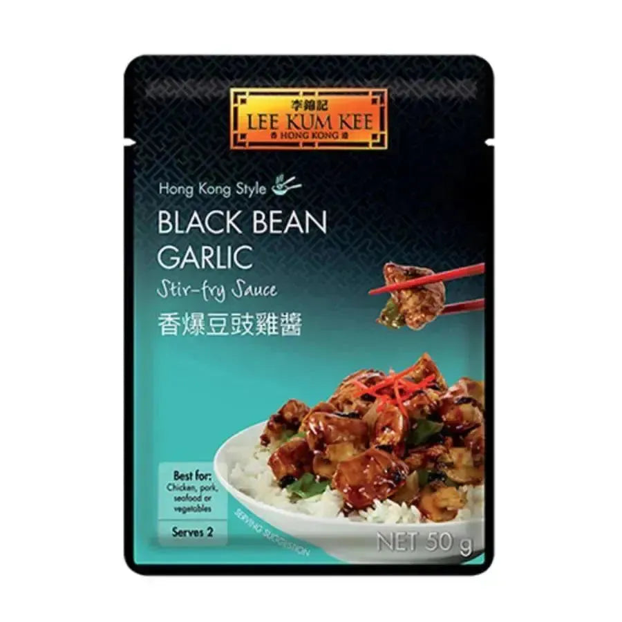 LKK Black Bean Garlic Stir-Fry Sauce - 50g-Global Food Hub