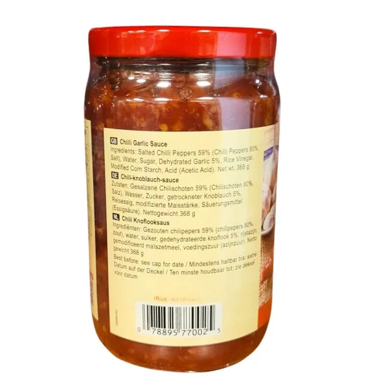 LKK Chilli Garlic Sauce - 368g-Global Food Hub