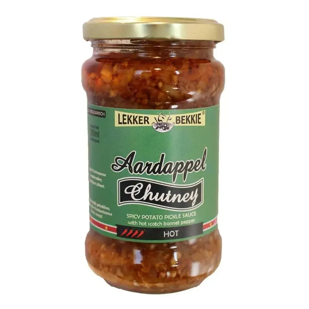 Lekker Bekkie Aardappel/ Potato Chutney Hot - 290ml-Global Food Hub