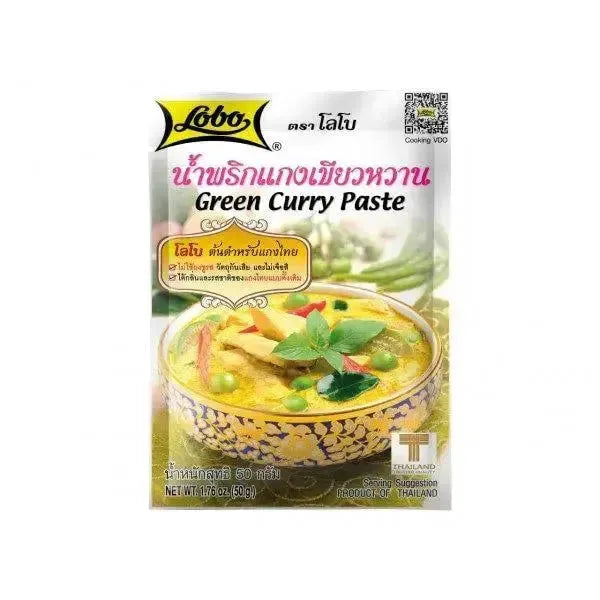 Lobo Green Curry Paste - 50g-Global Food Hub