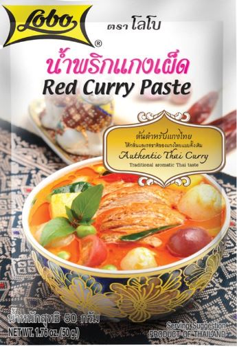 LOBO Red Curry Sauce 50g / Sot Cari Do