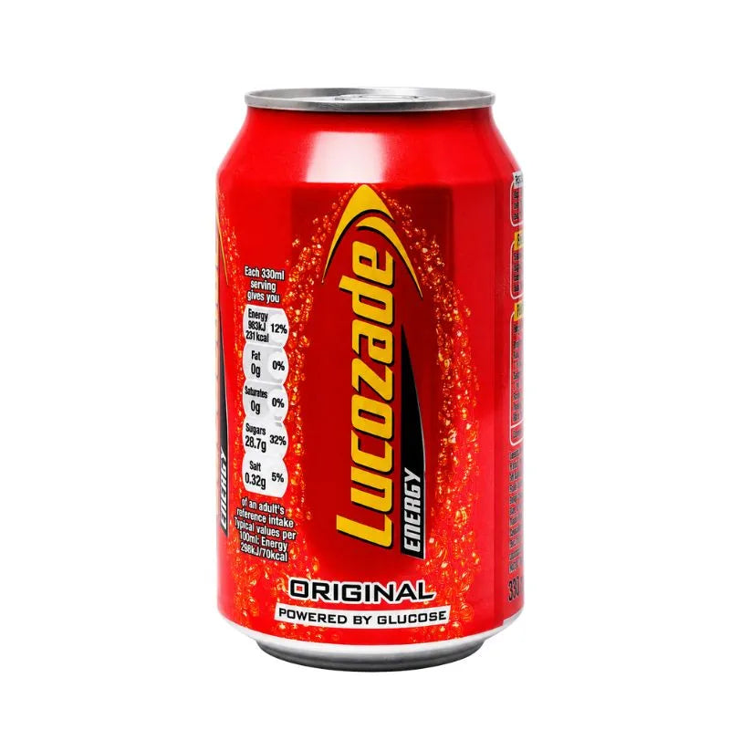 Lucozade Original Can - 330ml-Global Food Hub