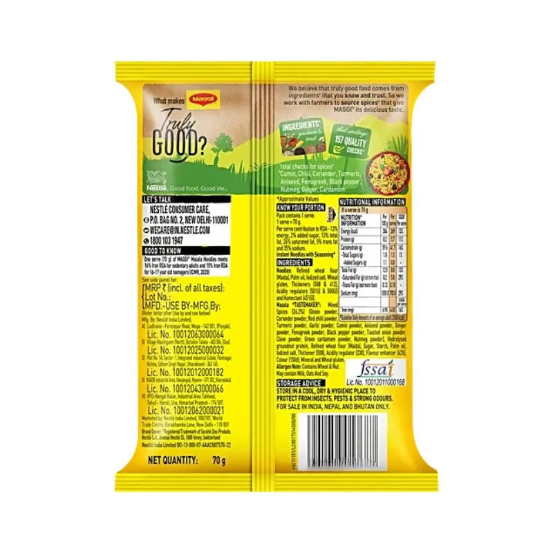 Maggi - Instant Masala Noodles - 70g-Global Food Hub