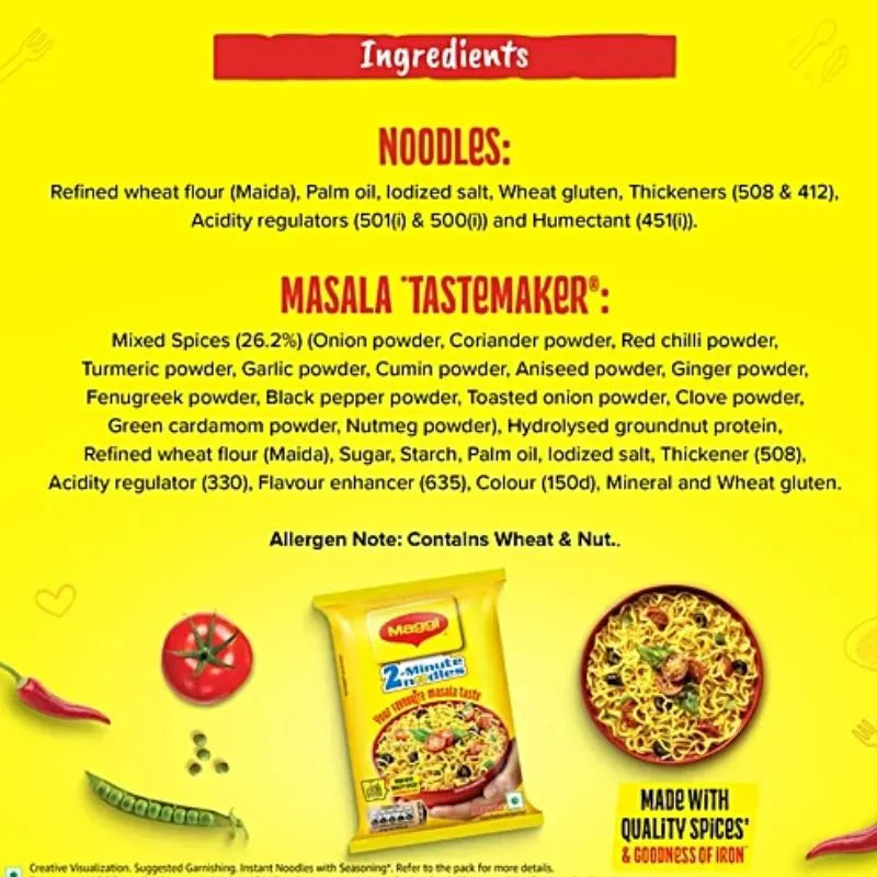 Maggi - Instant Masala Noodles - 70g-Global Food Hub
