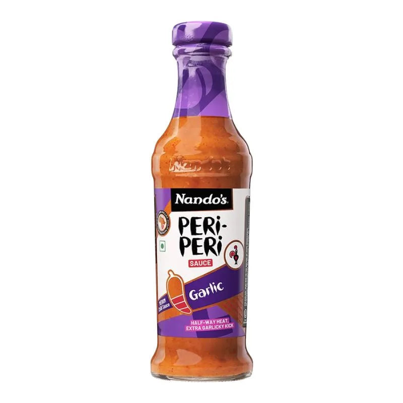 Nando's Peri Peri Sauce Garlic Medium Spicy - 125g-Global Food Hub
