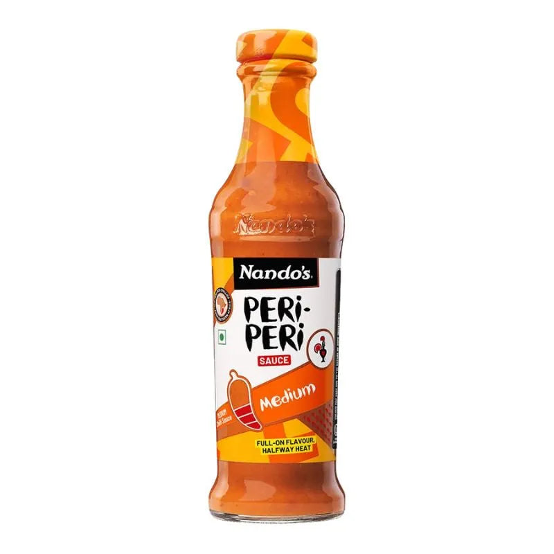 Nando's Peri Peri Sauce Medium Spicy - 125g-Global Food Hub