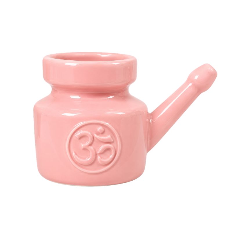 Neti Pot Ceramic – Baby Pink 300g-Global Food Hub