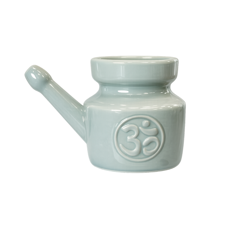 Neti Pot Ceramic – Grey 300g-Global Food Hub