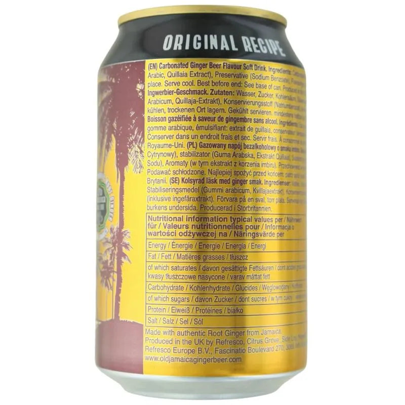Old Jamaica Ginger Beer - 330ml-Global Food Hub