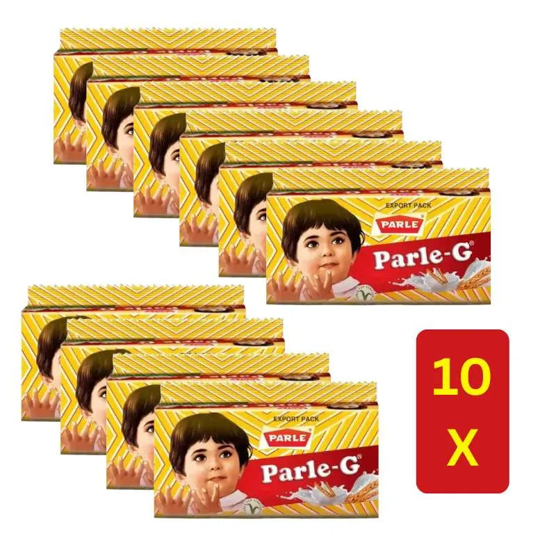 Parle G Biscuit - 10 packs of 79.9g-Global Food Hub