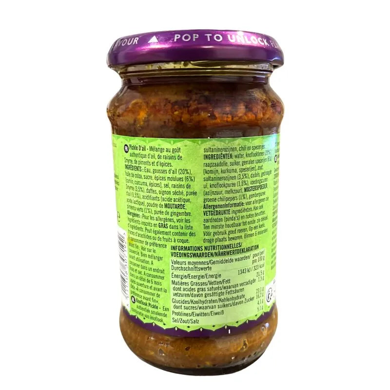 Patak's Garlic Pickle - 300g-Global Food Hub