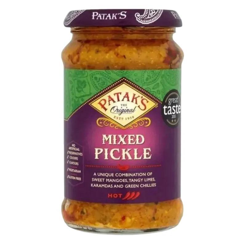 Patak's Mixed Pickle - 283g-Global Food Hub