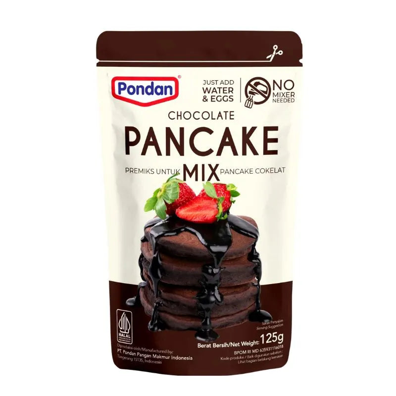 Pondan Chocolate Pancake Mix - 125g-Global Food Hub