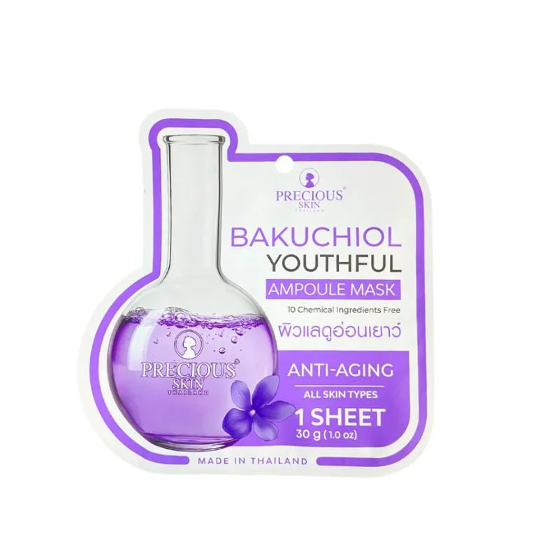 Precious Skin Bakuchiol Youthful Ampoule Mask - 30g-Global Food Hub