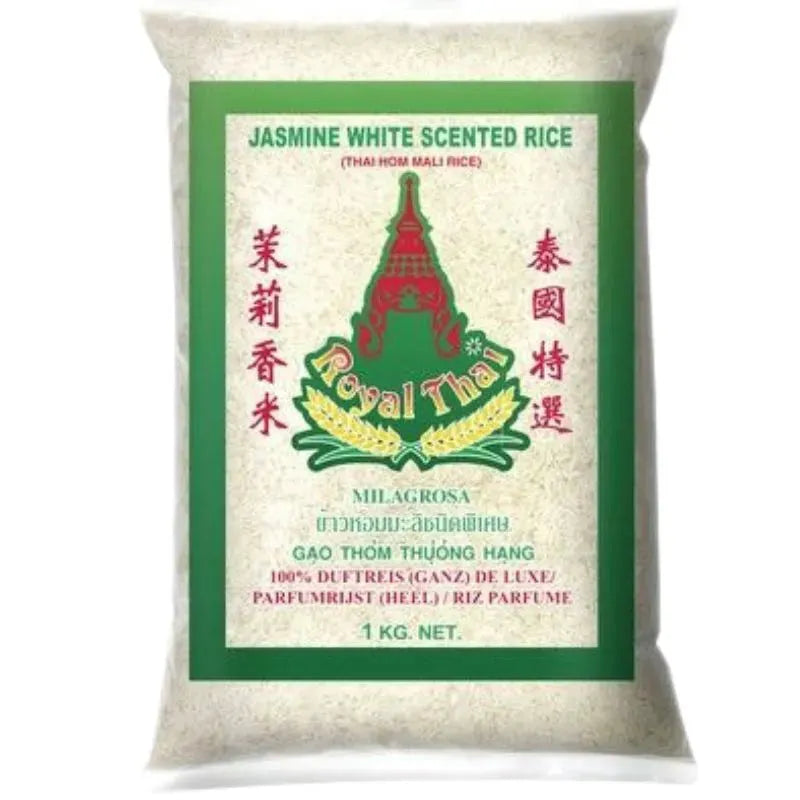 Royal Thai -Thai Hom Mali Rice / Jasmine White Scented Rice 1Kg-Global Food Hub