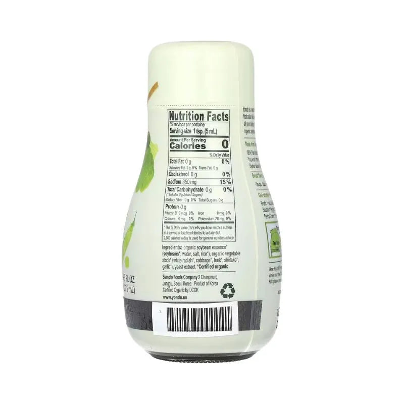 Best Before 31st March'26 SEMPIO-ORGANIC Yondu Vegetable Umami - 275ml-Global Food Hub