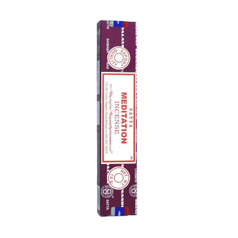 Satya Export Pack Meditation Incense Sticks-Global Food Hub