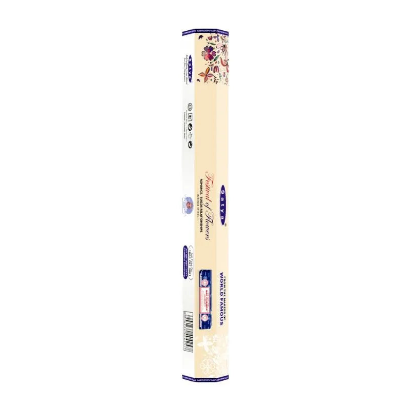 Satya Festival Of Flowers Incense Sticks-Global Food Hub