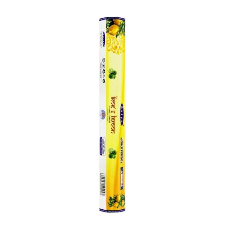Satya Lime & Lemon Incense Sticks-Global Food Hub