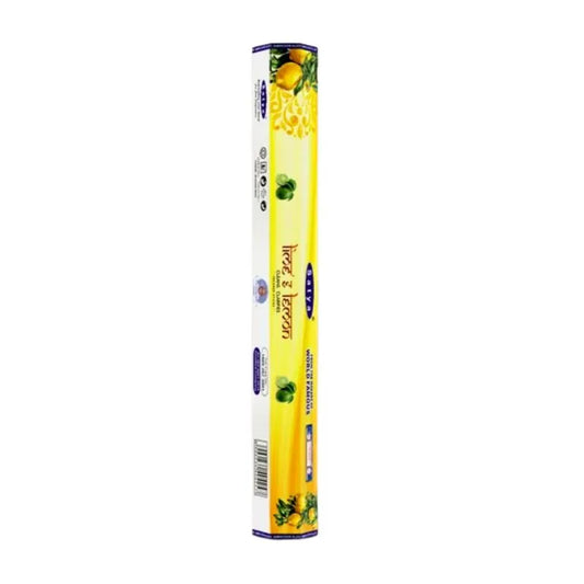 Satya Lime & Lemon Incense Sticks-Global Food Hub