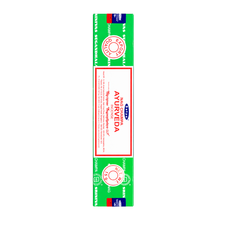 Satya Nag Champa Ayurveda Incense Sticks-Global Food Hub