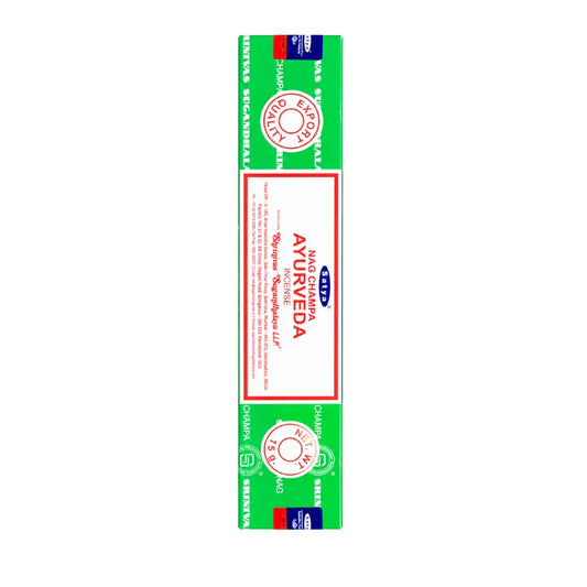 Satya Nag Champa Ayurveda Incense Sticks-Global Food Hub