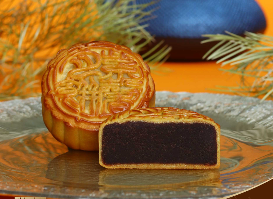 L1- TUANYUAN Moon Cakes Red Bean Paste / Banh Nuong Dau Do Chay 75g