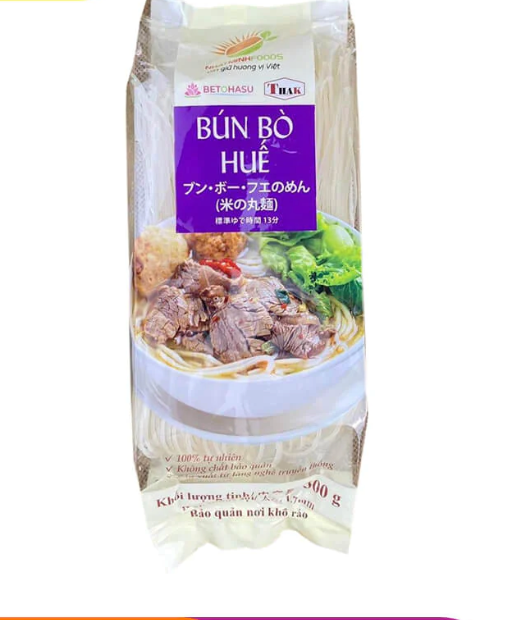 ML - Nhat Linh Rice Noodles/ Bun Bo Hue 500g