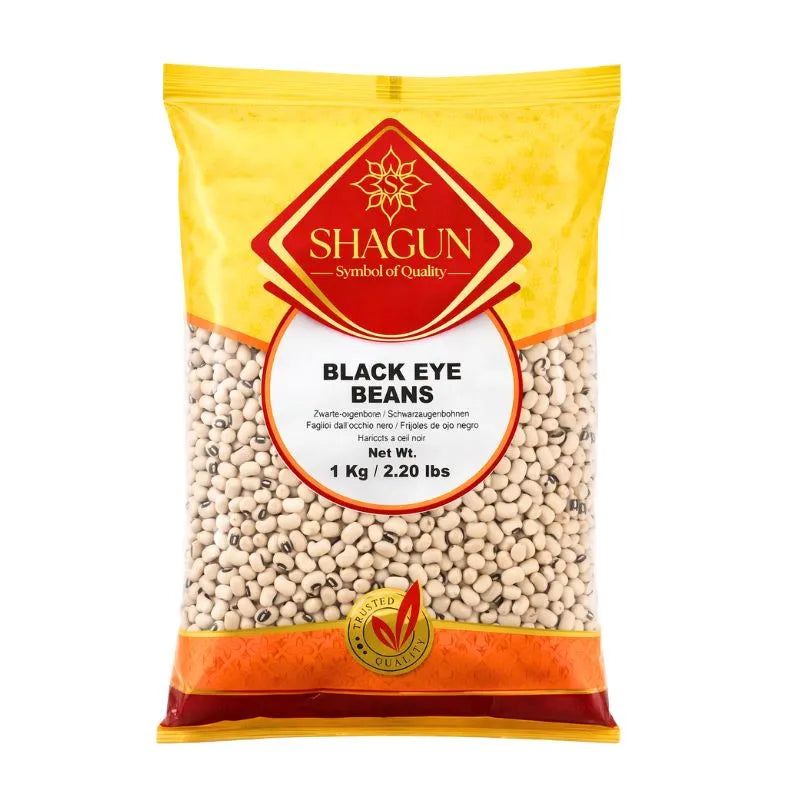 Shagun Black Eye Beans - 1Kg-Global Food Hub
