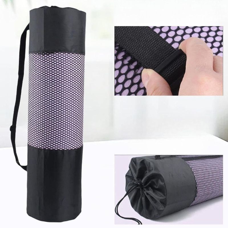 Sports Bag / Yoga Mat Gym Bag - Black-Global Food Hub