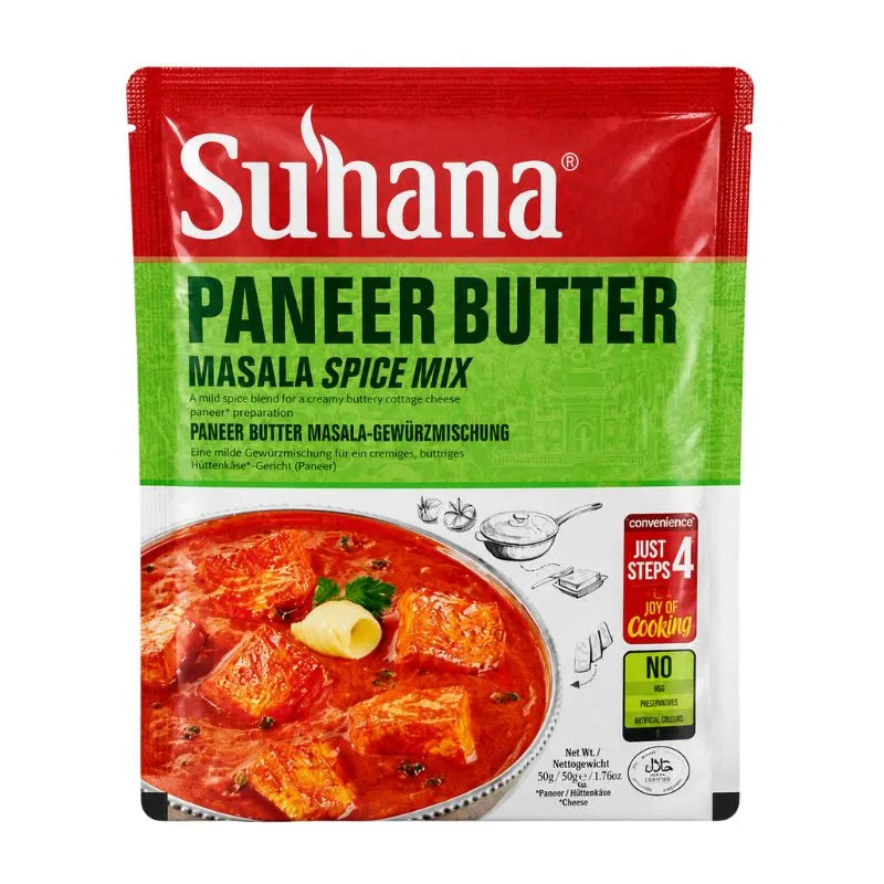 Suhana Paneer Butter Masala Mix - 50g-Global Food Hub